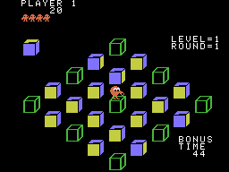 Q*bert's Qubes screenshot 4 for Colecovision